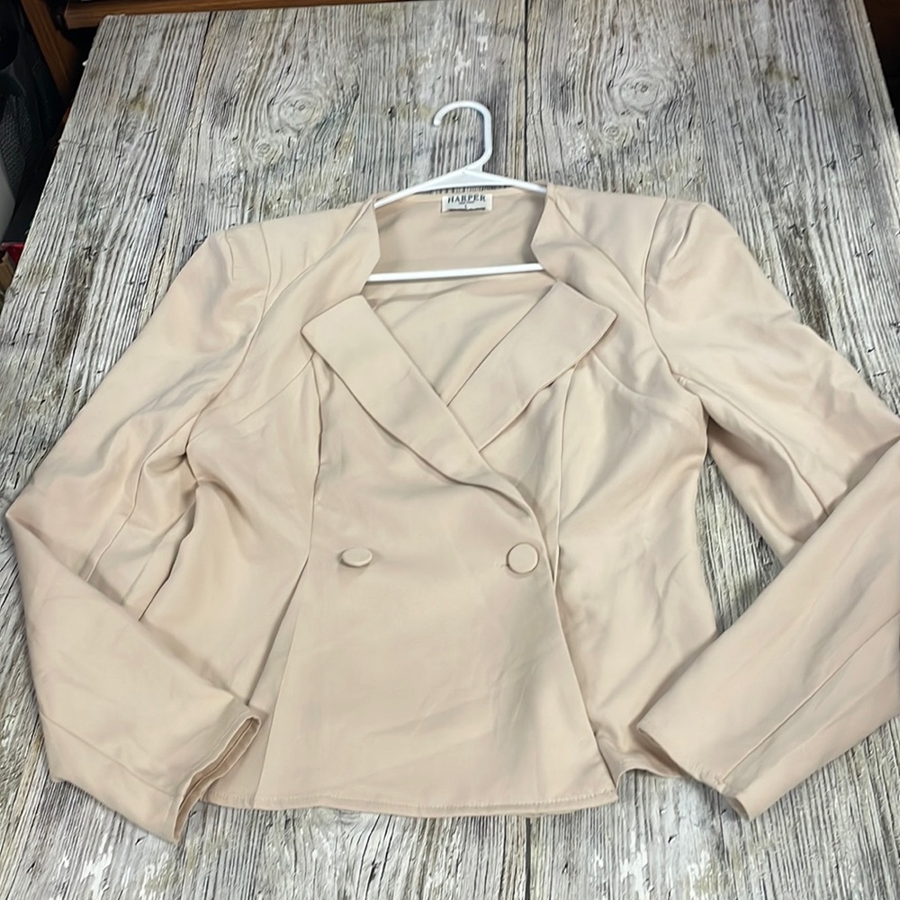 Harper Double-Breasted Blazer